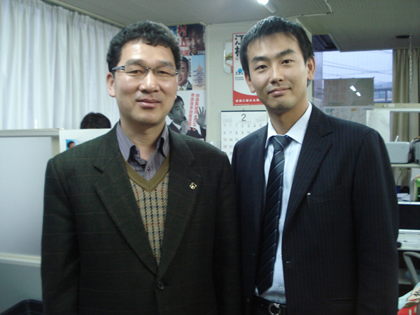 2011年２月２４日辛正勳韓国自治分権全国連帯代表訪問